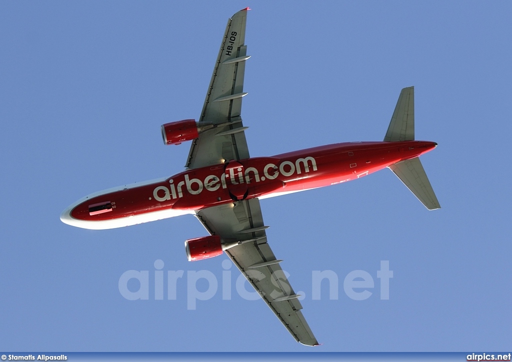 HB-IOS, Airbus A320-200, Air Berlin