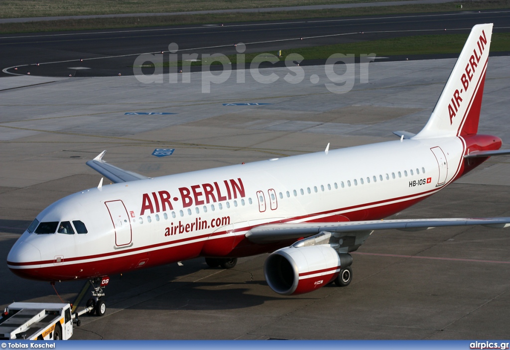 HB-IOS, Airbus A320-200, Air Berlin