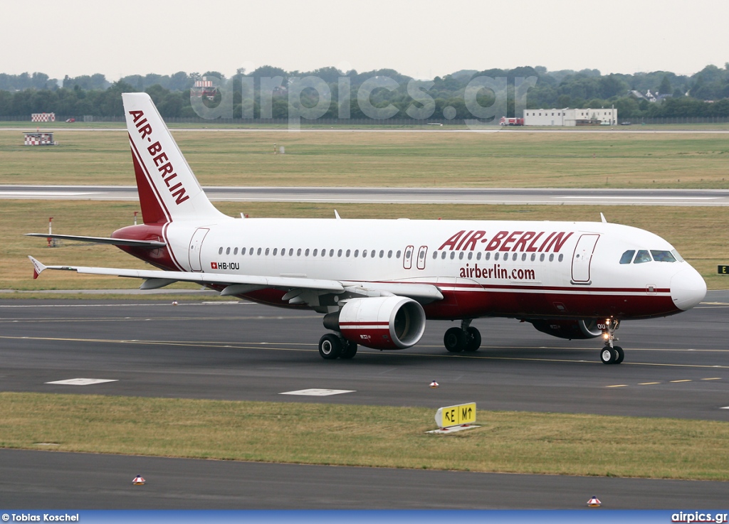 HB-IOU, Airbus A320-200, Air Berlin