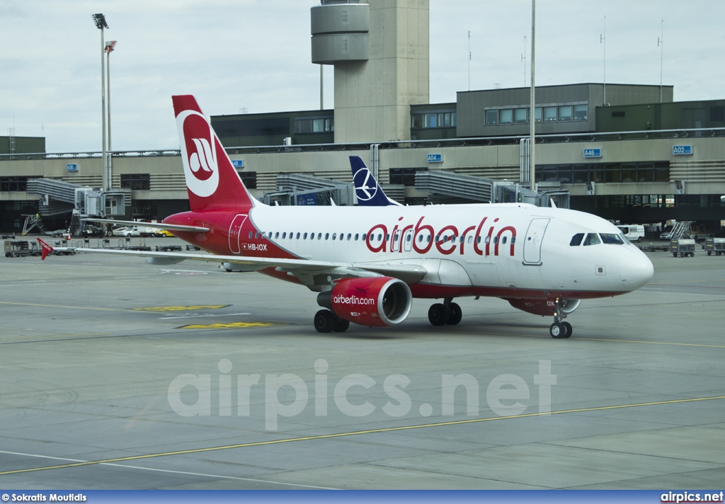 HB-IOX, Airbus A319-100, Air Berlin