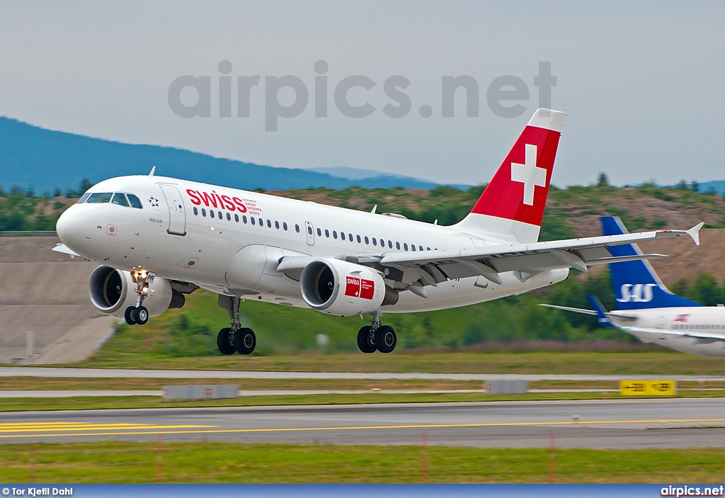 HB-IPR, Airbus A319-100, Swiss International Air Lines