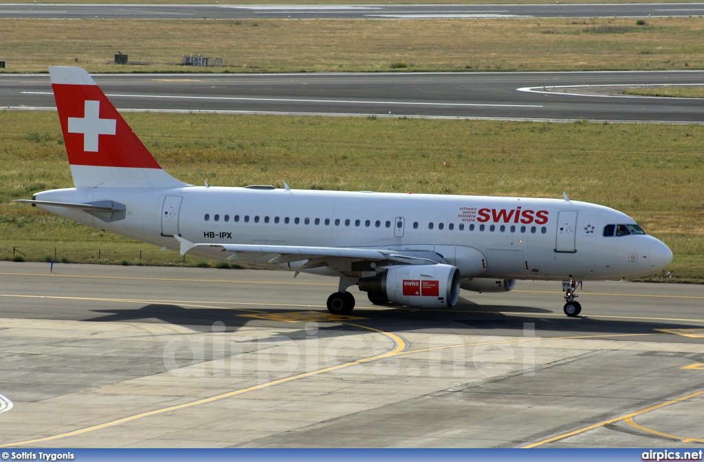 HB-IPX, Airbus A319-100, Swiss International Air Lines