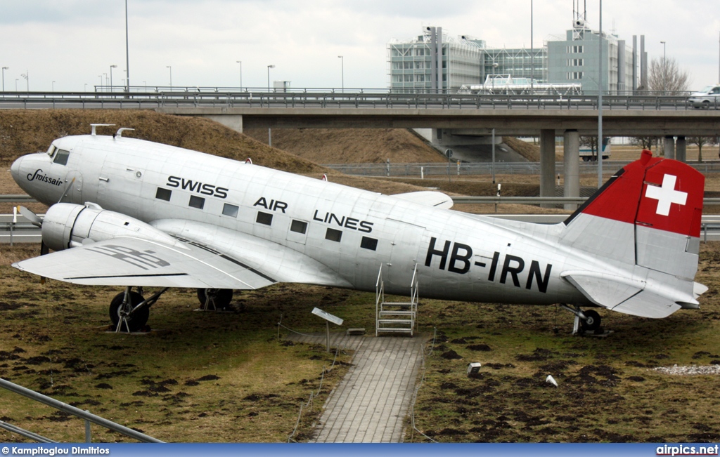 HB-IRN, Douglas DC-3B, Swissair