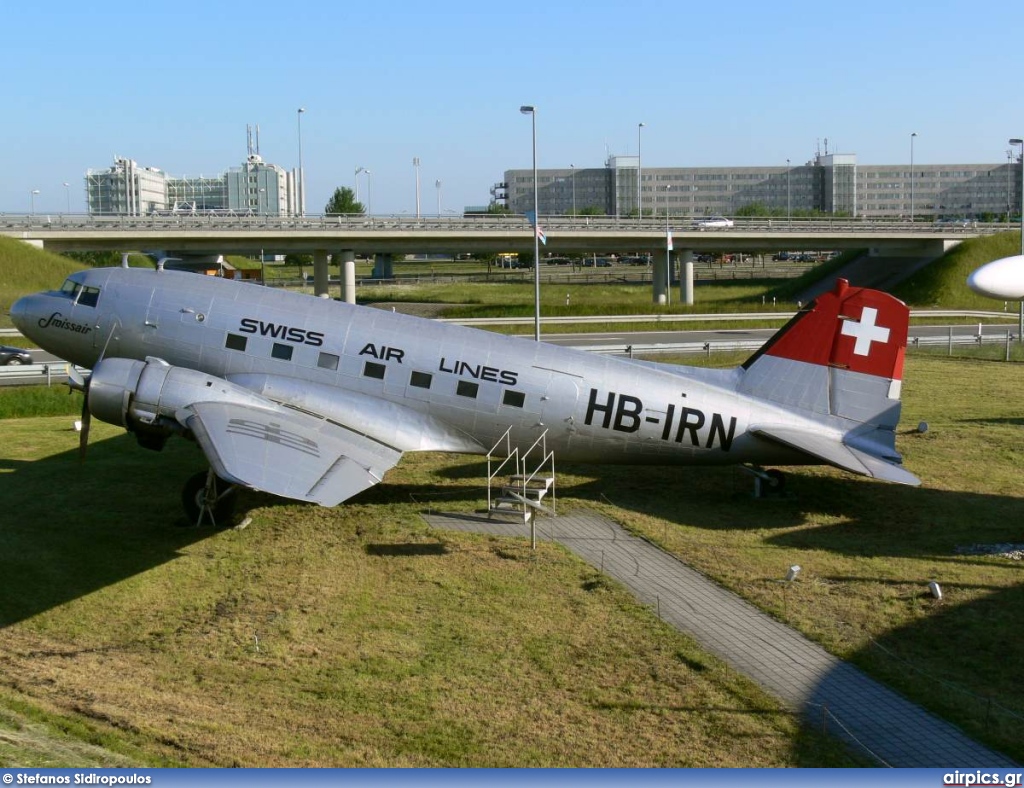 HB-IRN, Douglas DC-3B, Swissair