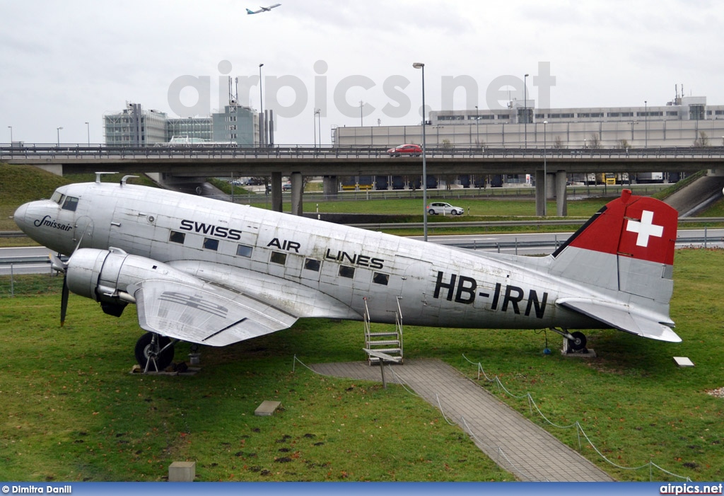 HB-IRN, Douglas DC-3B, Swissair