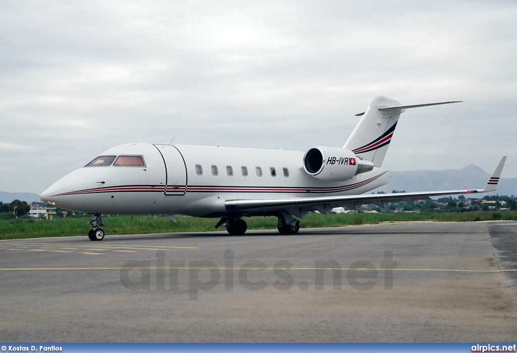 HB-IVR, Bombardier Challenger 600-CL-604, Private