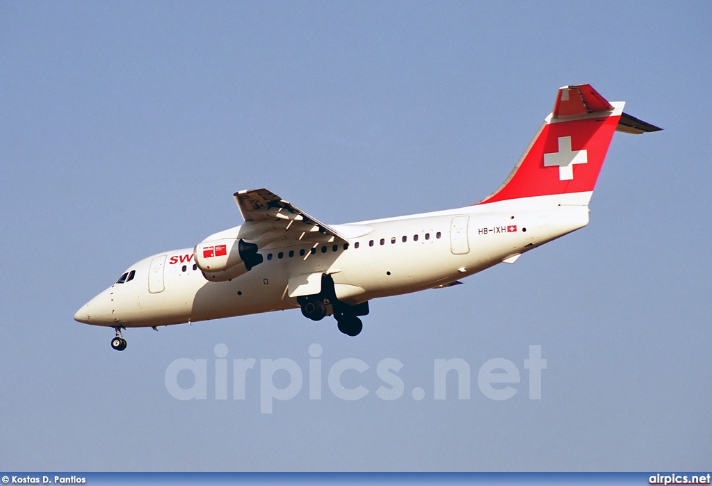 HB-IXH, British Aerospace Avro RJ85, Swiss International Air Lines