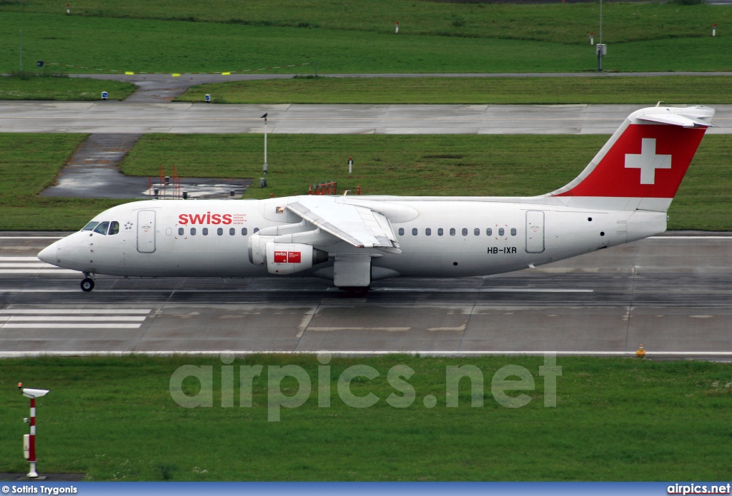 HB-IXR, British Aerospace Avro RJ100, Swiss International Air Lines