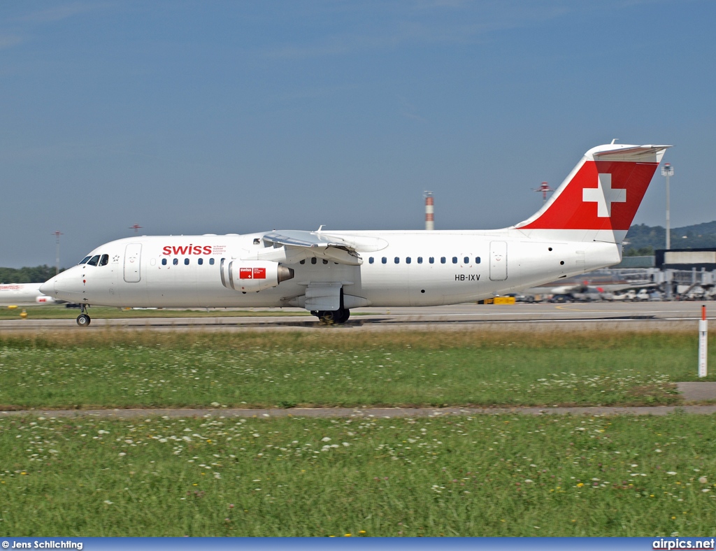 HB-IXV, British Aerospace Avro RJ100, Swiss International Air Lines