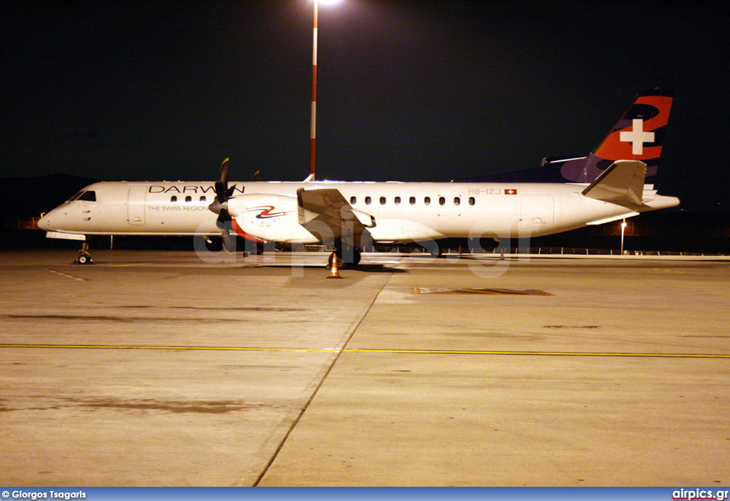 HB-IZJ, Saab 2000, Darwin Airline