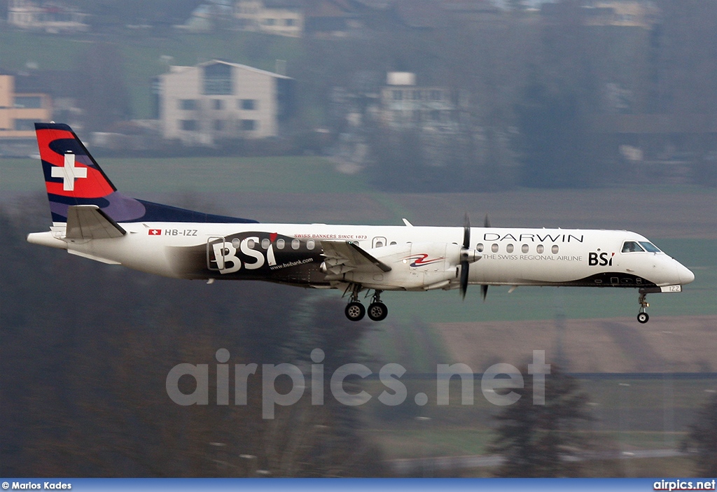 HB-IZZ, Saab 2000, Darwin Airline