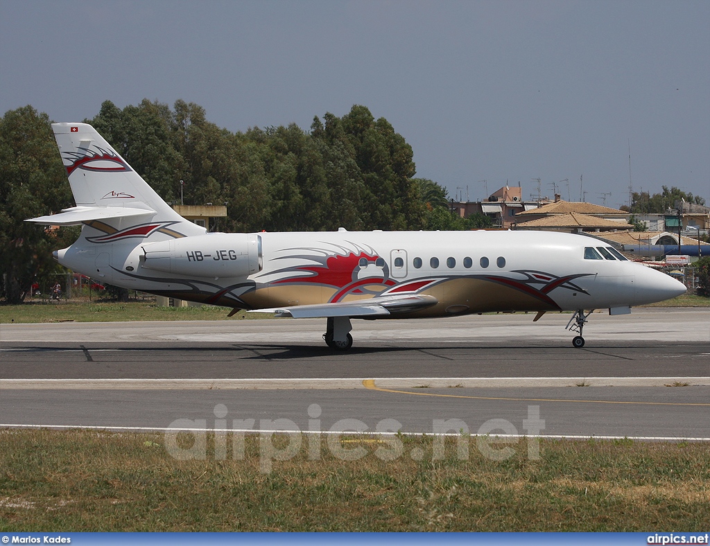 HB-JEG, Dassault Falcon-2000EX, Comlux Aviation