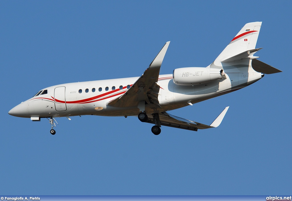 HB-JET, Dassault Falcon-2000EX, Private