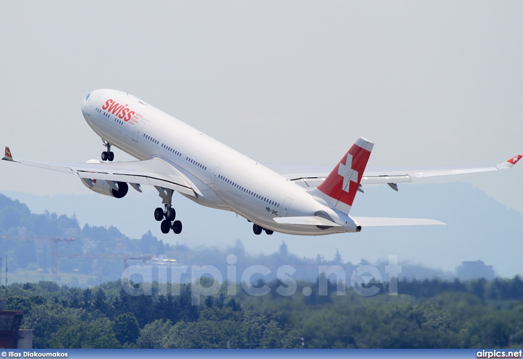 HB-JHC, Airbus A330-300, Swiss International Air Lines