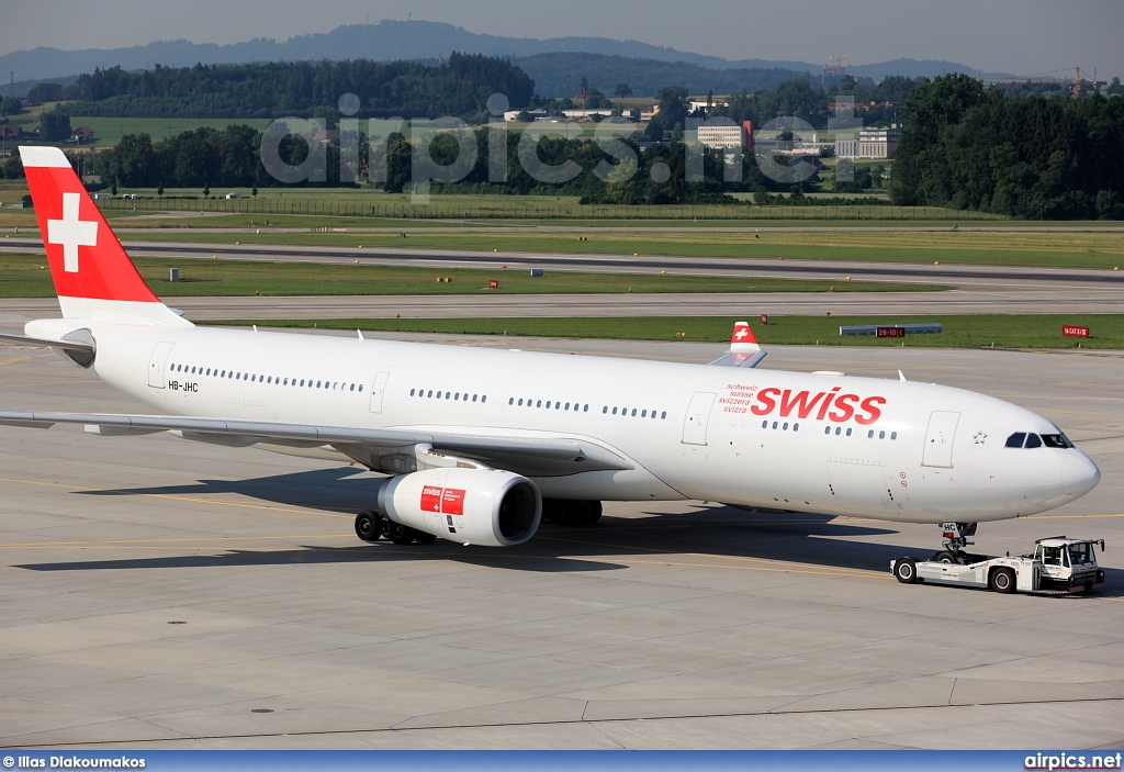 HB-JHC, Airbus A330-300, Swiss International Air Lines