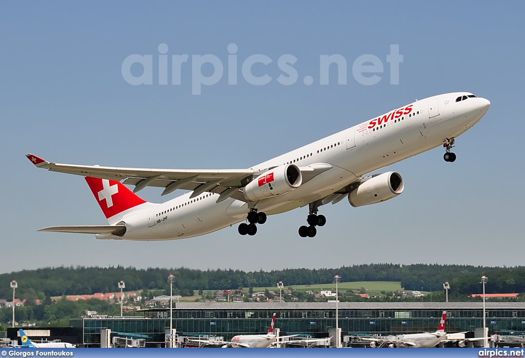 HB-JHF, Airbus A330-300, Swiss International Air Lines