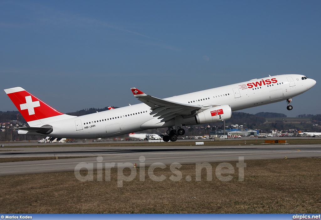 HB-JHH, Airbus A330-300, Swiss International Air Lines