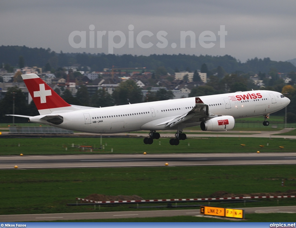 HB-JHH, Airbus A330-300, Swiss International Air Lines