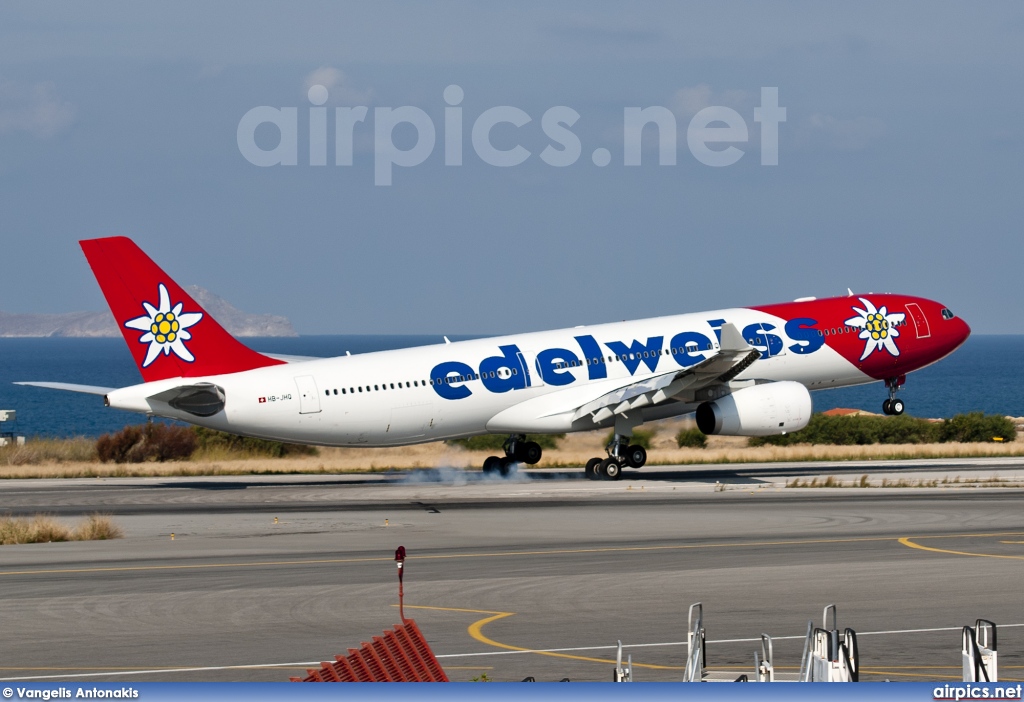 HB-JHQ, Airbus A330-300, Edelweiss Air