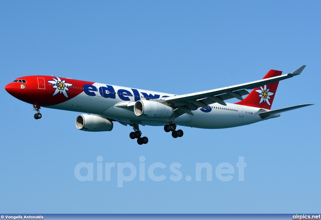 HB-JHQ, Airbus A330-300, Edelweiss Air