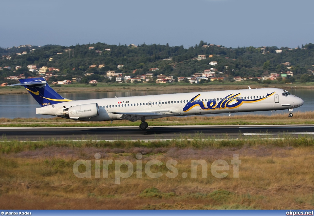 HB-JIA, McDonnell Douglas MD-90-30, Hello