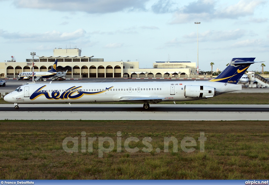 HB-JID, McDonnell Douglas MD-90-30, Hello