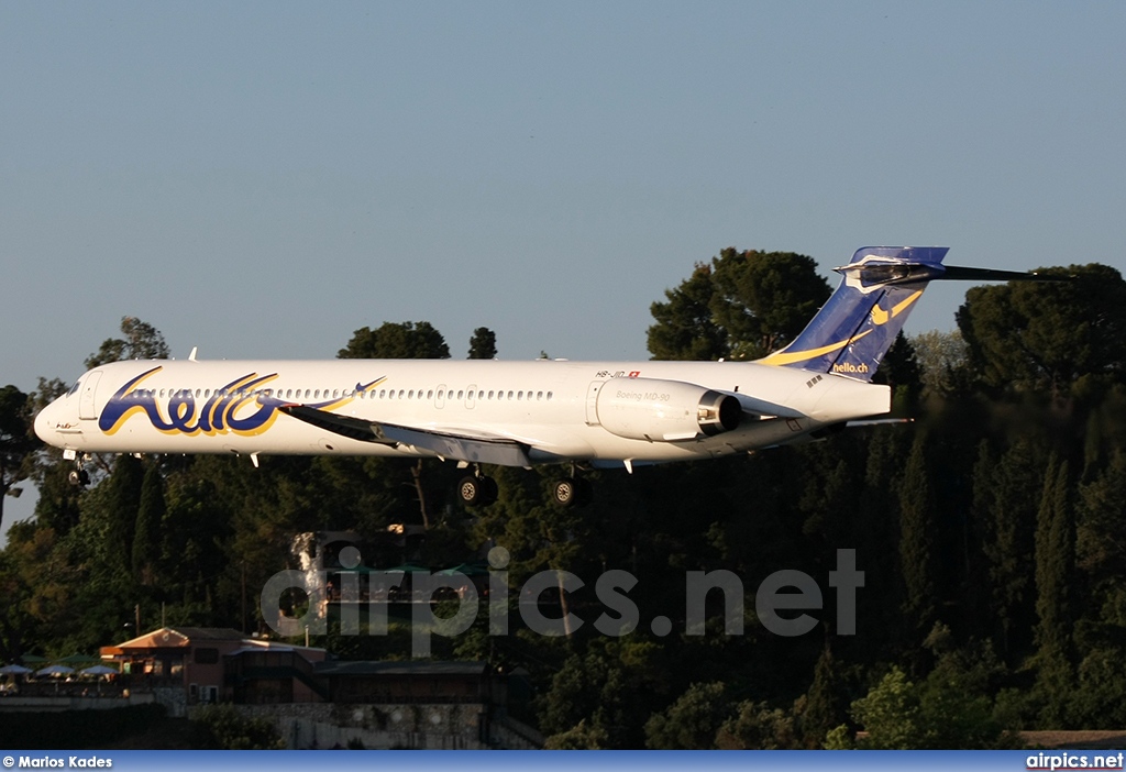 HB-JID, McDonnell Douglas MD-90-30, Hello