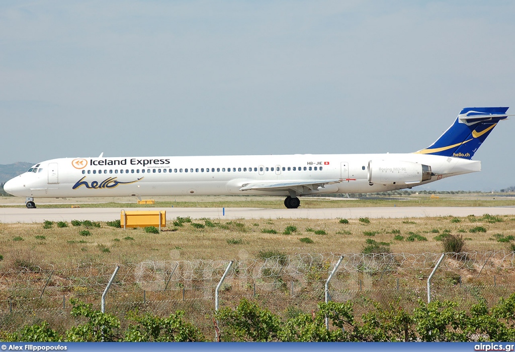 HB-JIE, McDonnell Douglas MD-90-30, Iceland Express