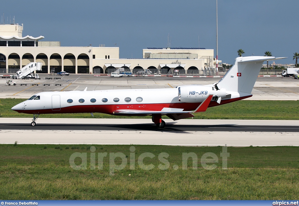 HB-JKB, Gulfstream V-SP, Private