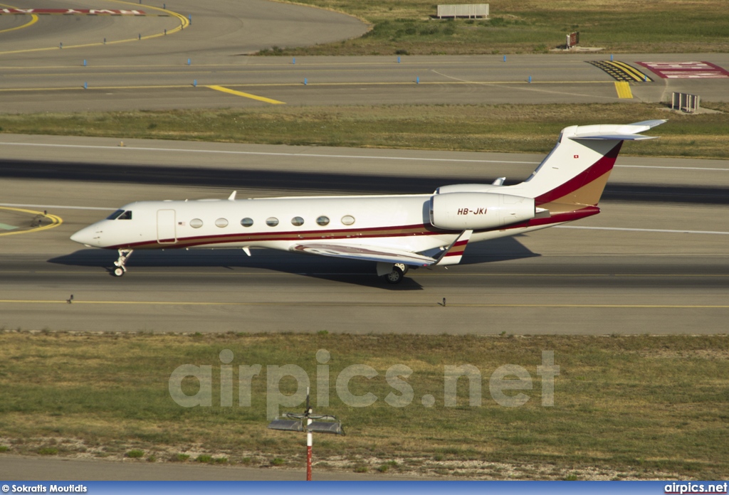 HB-JKI, Gulfstream G550, Private