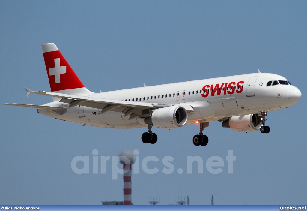 HB-JLS, Airbus A320-200, Swiss International Air Lines