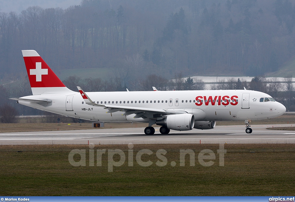 HB-JLT, Airbus A320-200, Swiss International Air Lines