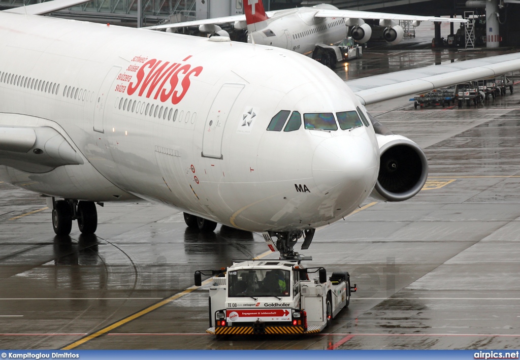 HB-JMA, Airbus A340-300, Swiss International Air Lines