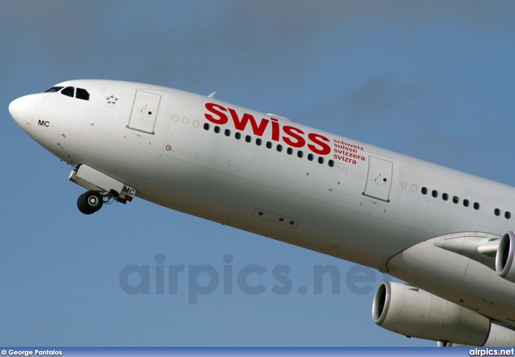 HB-JMC, Airbus A340-300, Swiss International Air Lines