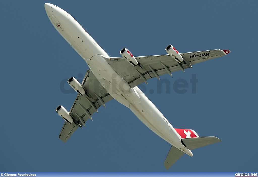 HB-JMH, Airbus A340-300, Swiss International Air Lines