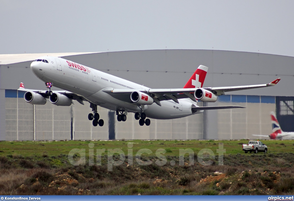 HB-JMH, Airbus A340-300, Swiss International Air Lines