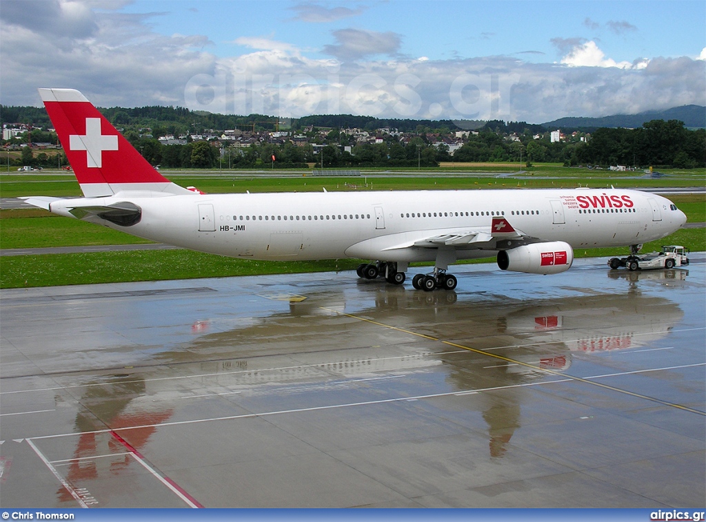 HB-JMI, Airbus A340-300, Swiss International Air Lines