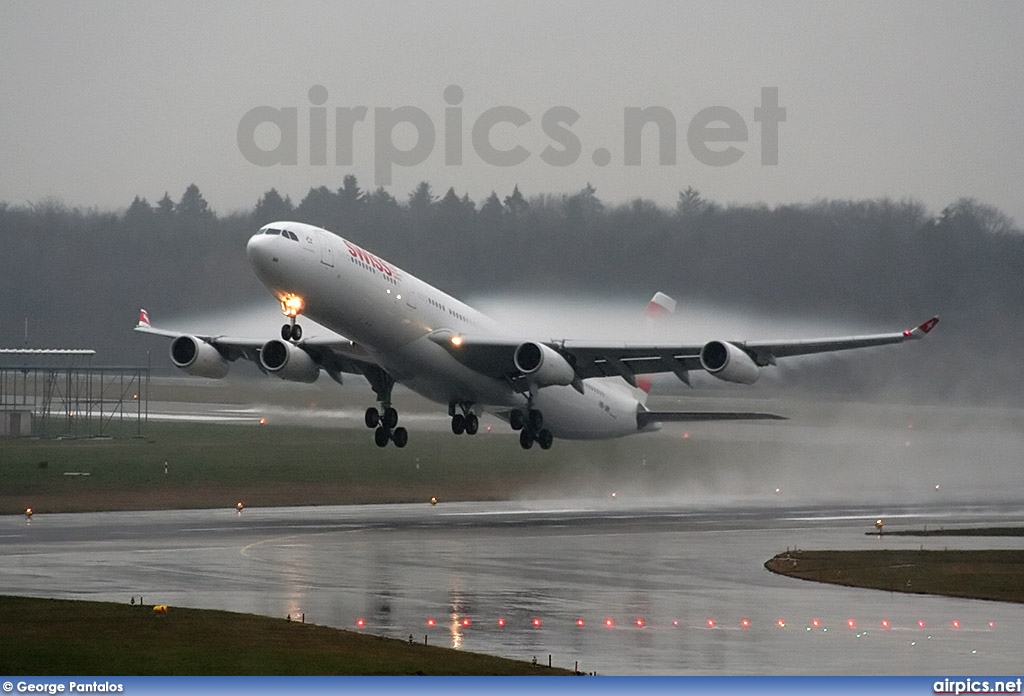 HB-JMI, Airbus A340-300, Swiss International Air Lines