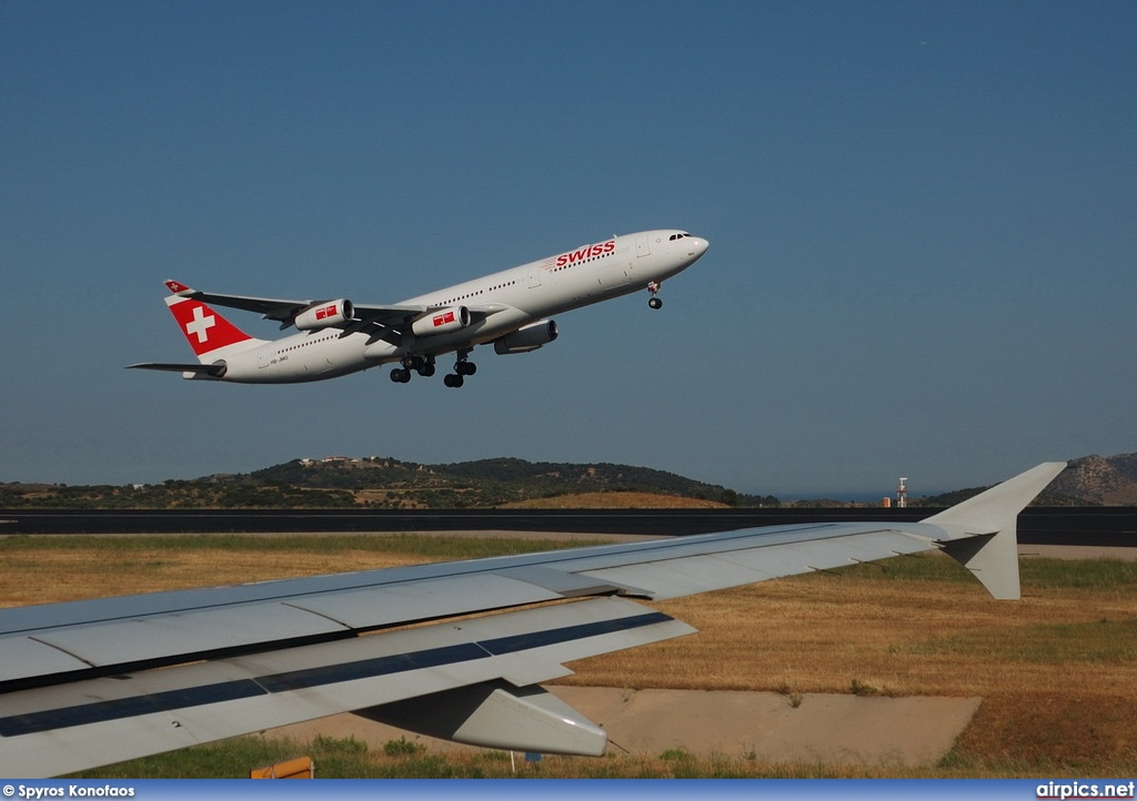 HB-JMO, Airbus A340-300, Swiss International Air Lines