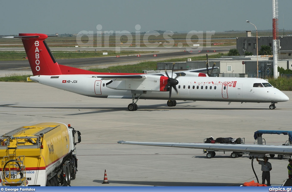 HB-JQA, De Havilland Canada DHC-8-400Q Dash 8, Flybaboo