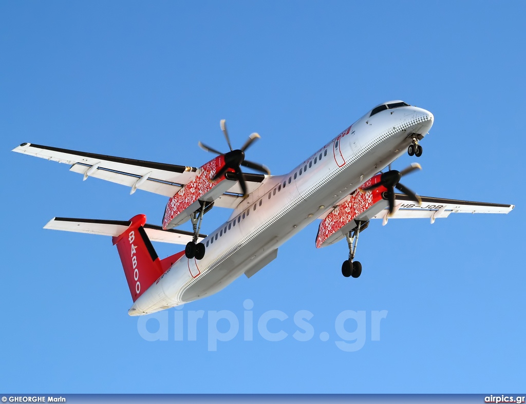 HB-JQB, De Havilland Canada DHC-8-400Q Dash 8, Flybaboo