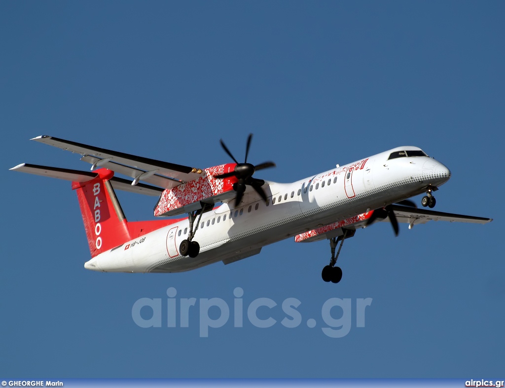 HB-JQB, De Havilland Canada DHC-8-400Q Dash 8, Flybaboo