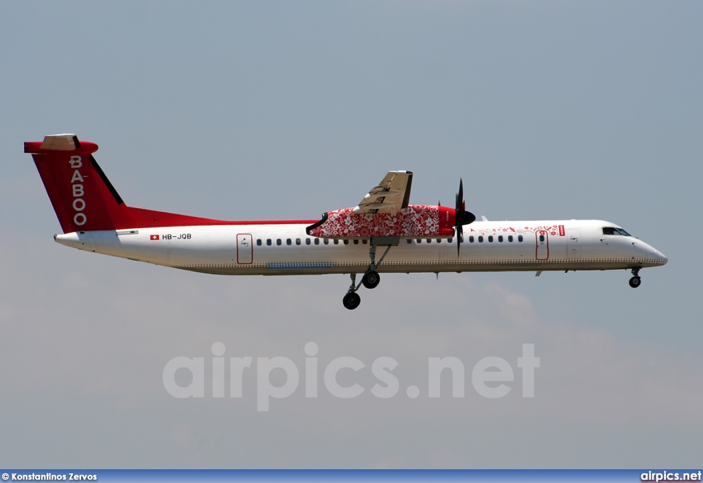 HB-JQB, De Havilland Canada DHC-8-400Q Dash 8, Flybaboo