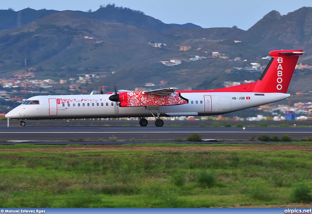 HB-JQB, De Havilland Canada DHC-8-400Q Dash 8, Flybaboo