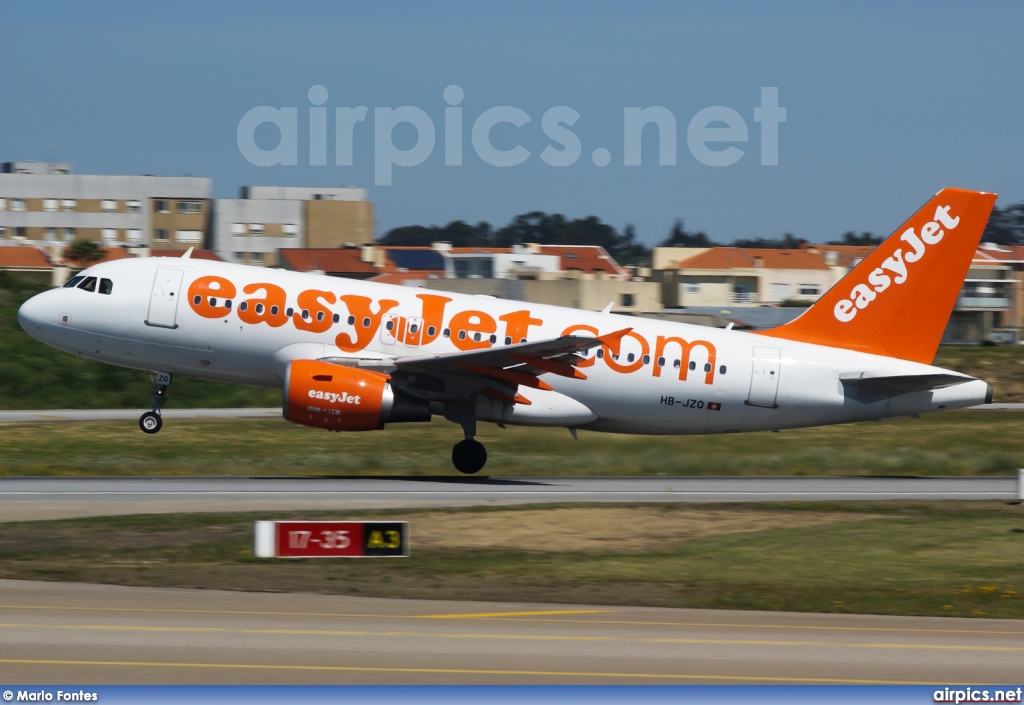 HB-JZQ, Airbus A319-100, easyJet Switzerland