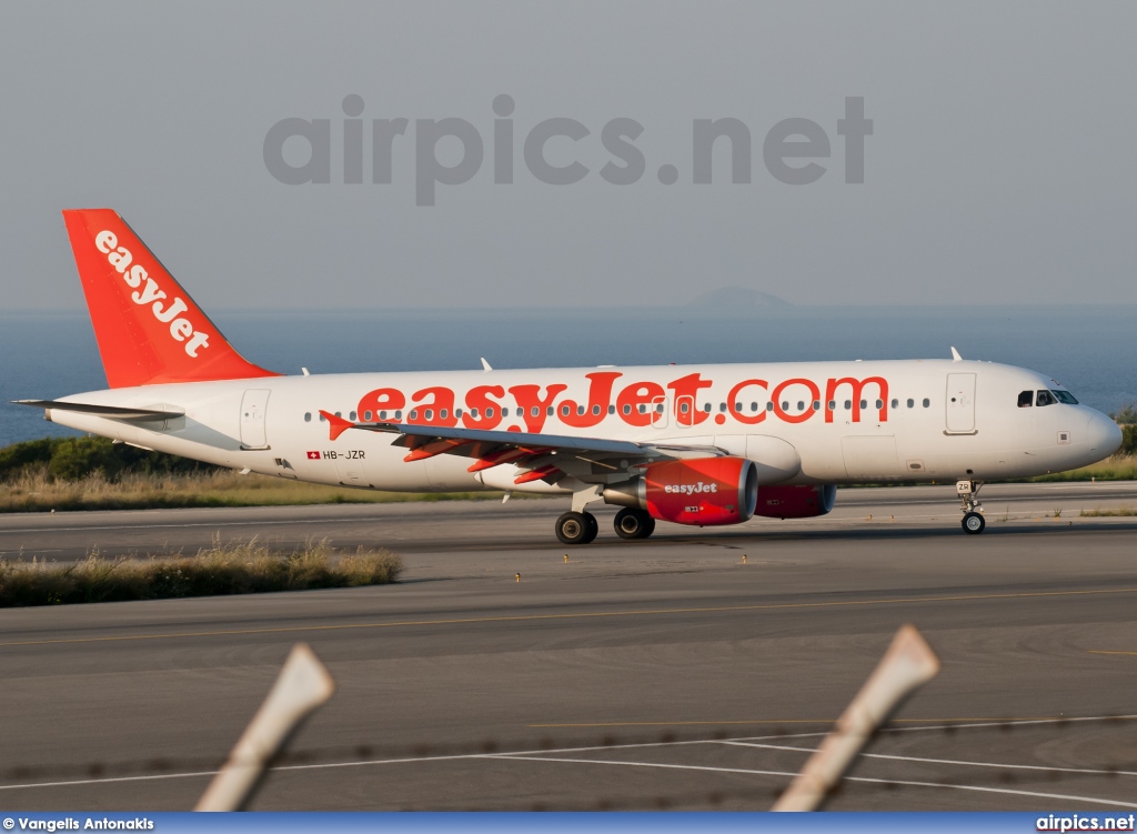 HB-JZR, Airbus A320-200, easyJet Switzerland