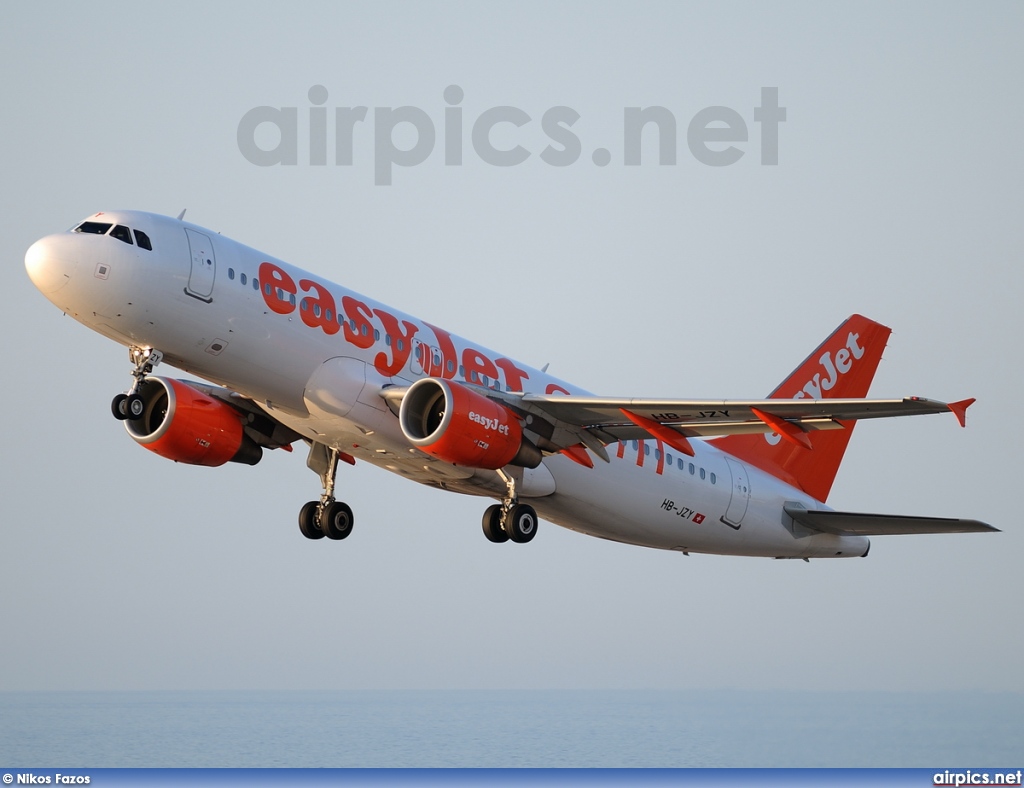 HB-JZY, Airbus A320-200, easyJet Switzerland