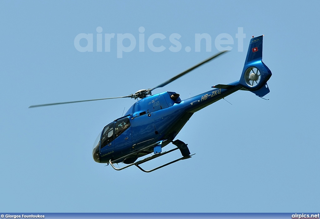 HB-ZKQ, Eurocopter EC 120B Colibri, Heli Sitterdorf