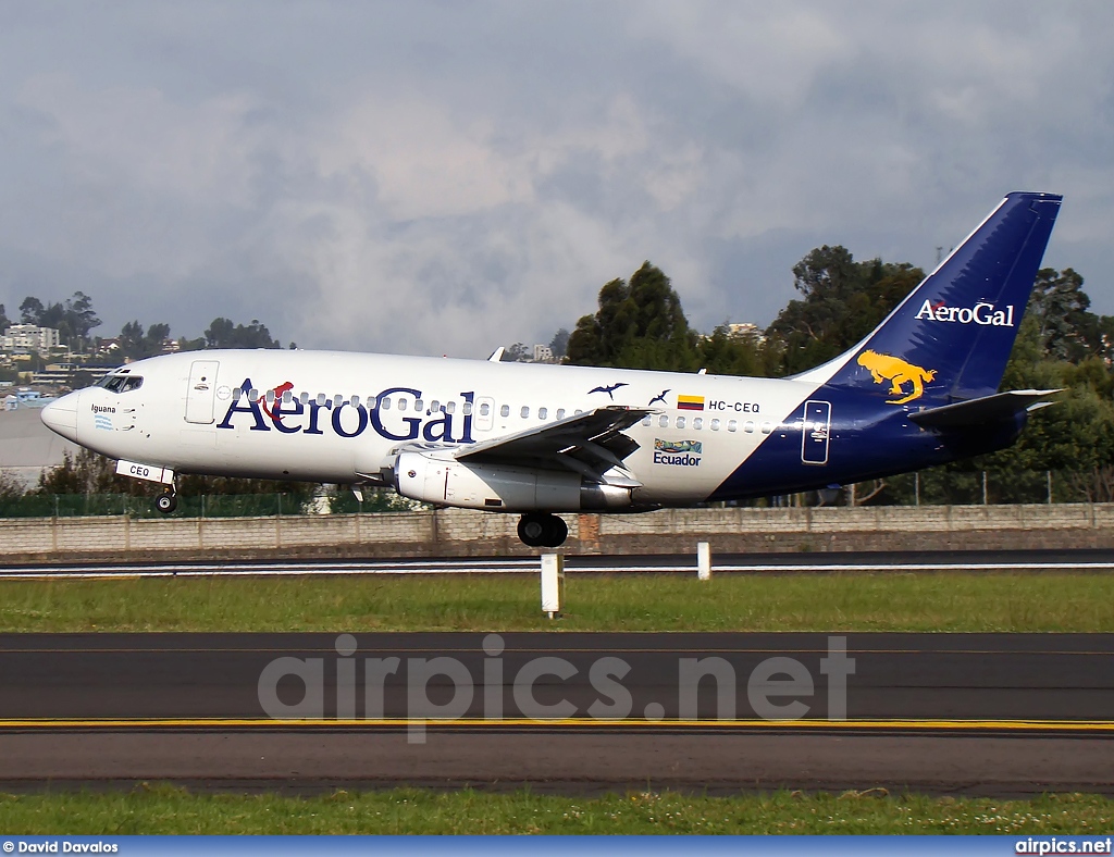 HC-CEQ, Boeing 737-200Adv, AeroGal