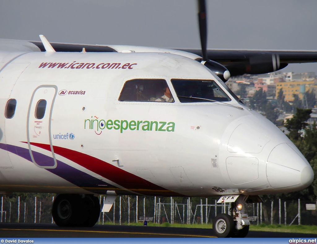 HC-CFK, De Havilland Canada DHC-8-200 Dash 8, Icaro Air